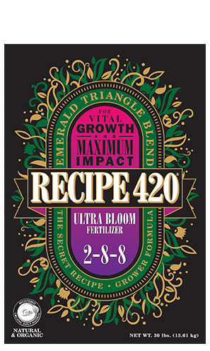 RECIPE 420 ULTRA BLOOM FERTILIZER – Now Available!
